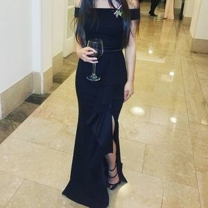 Lulu's Wedding guest ruffle dress XS